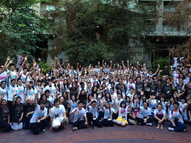 中国队选手在2014年MOS世界大赛中喜获二项季军